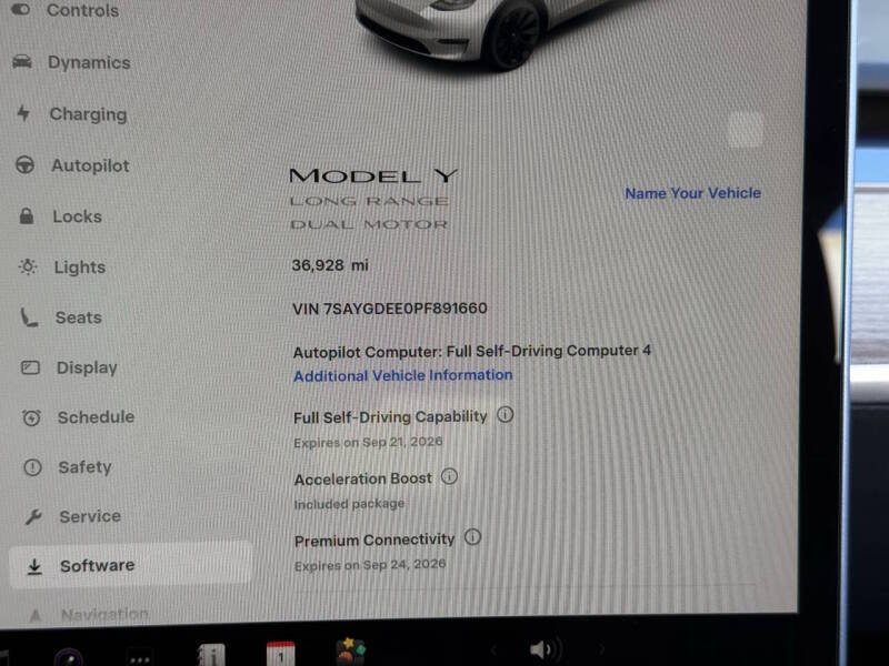 tesla model y 2023 7SAYGDEE0PF891660 image tesla model y 2023 7SAYGDEE0PF891660 image